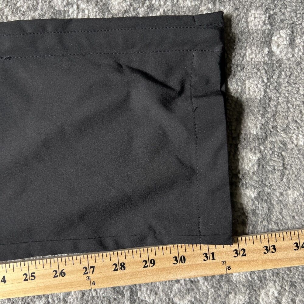 New Balance Track Pants Men's Large Black Reflective Lightweight Zip Ankle - Picture 7 of 9